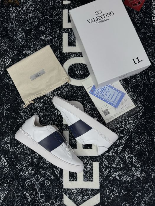 Кросівки Valenino Garavini / Валентино кросівки білі