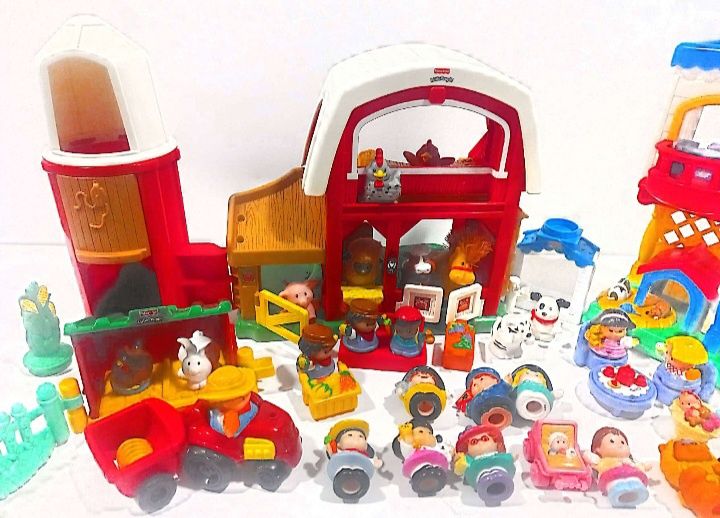 Casa e Quinta Little People sons divertidos da Fisher Price