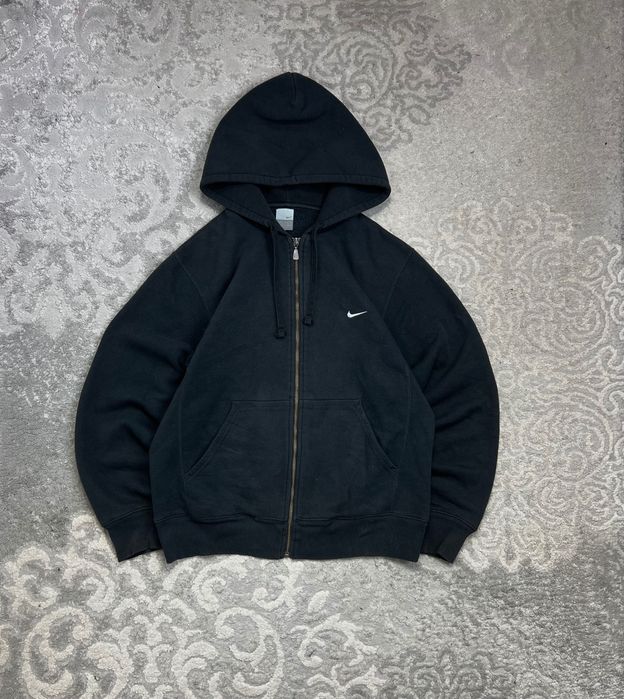 Hoodie Nike Small Logo Zipped Vintage 00’s Y2K Swoosh Bluza