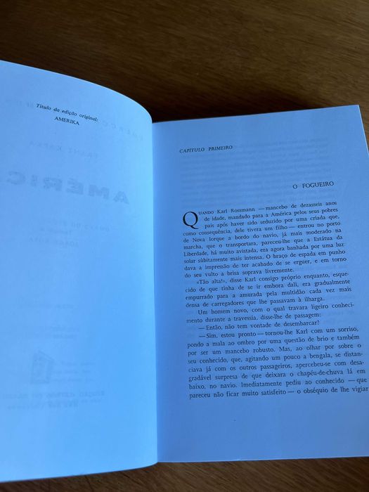 AMÉRICA    Franz Kafka