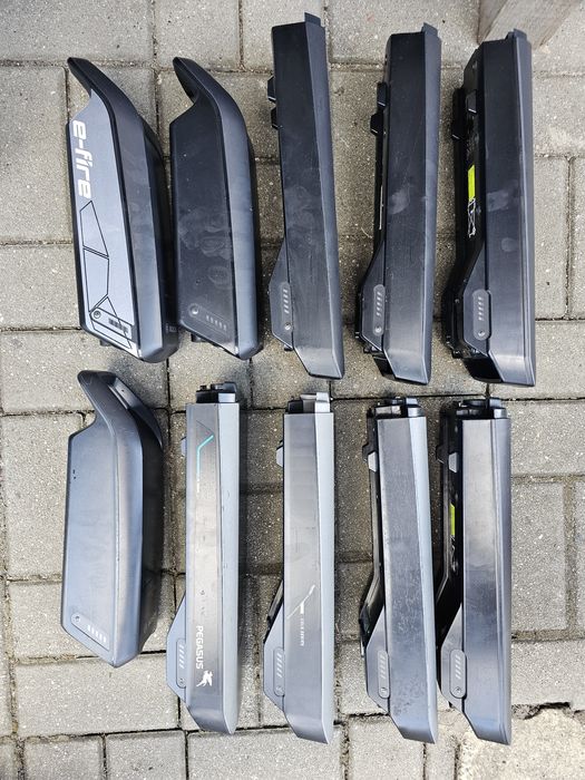 Bateria Bosch Powerpack 500 lub 400 bidon lub bagażnik po testach