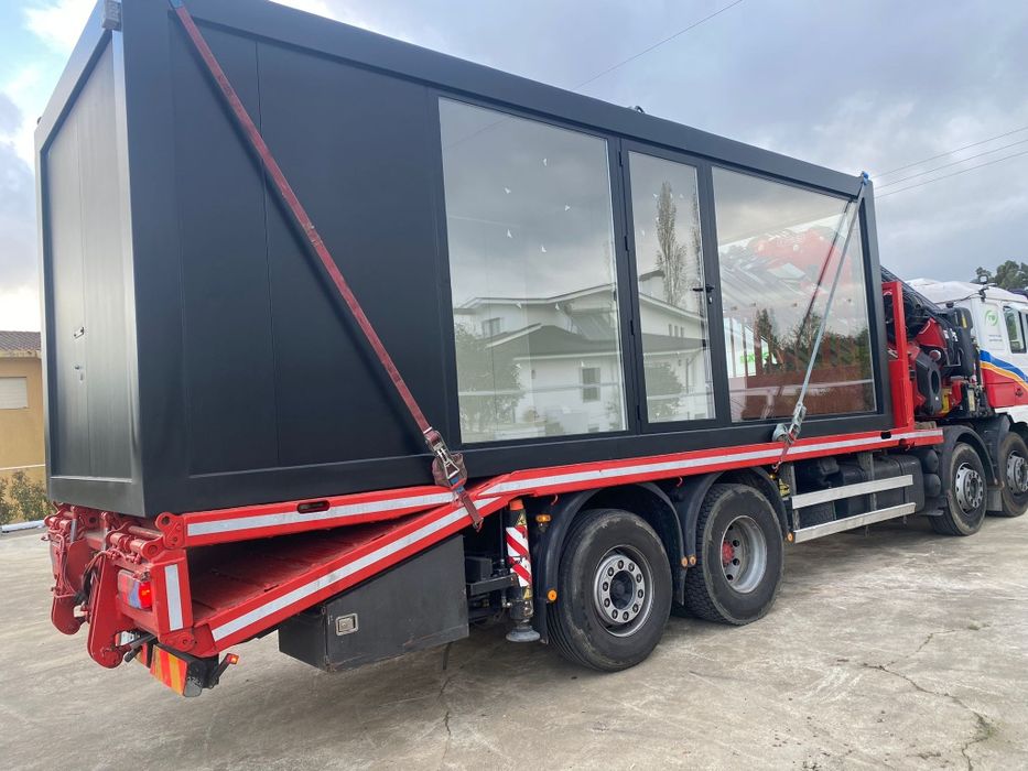 Stand vendas, escritório em vidro