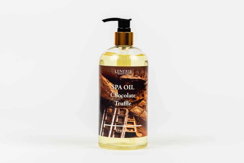 Масажна олія Spa oil Chocolate Truffle TM Leneris 500 мл