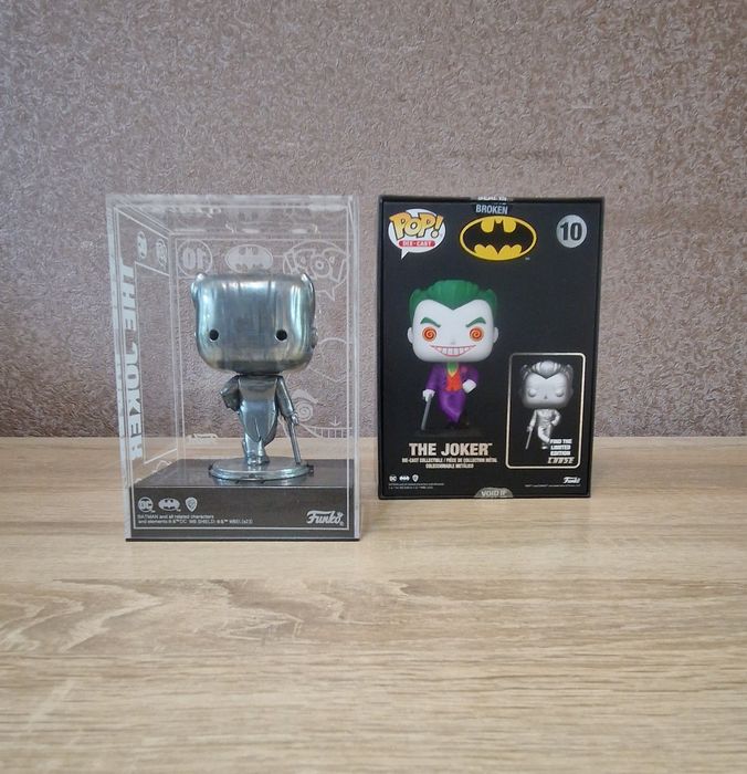 Funko POP! Die-Cast: The Joker #10 CHASE Version (Exclusive) — Металев