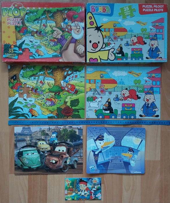 Пазлы Ravensburger Trefi Castorland Hot Wheels Бэтмен Marvel