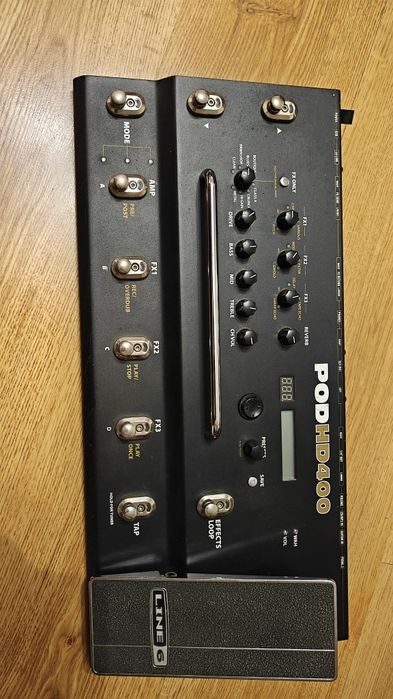 Miltiefekt Gitarowy LINE6 POD HD400