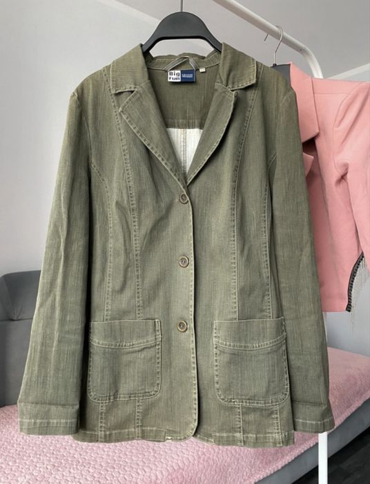 Big Fun XL/XXL 42/44 damska marynarka oliwkowa