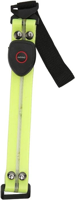 Nocna opaska ostrzegawcza do biegania 2 sztuki zielone