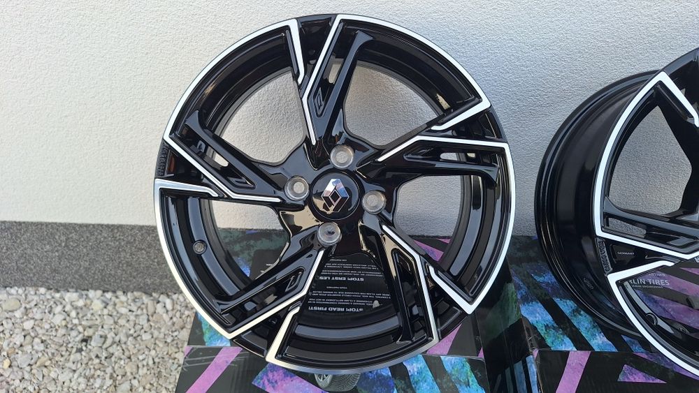 Nowe Alufelgi 4x100 R16 Renault Clio III IV V Captur Dacia Sandero