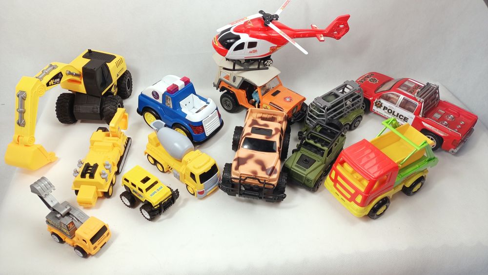 Autka zestaw zabawek