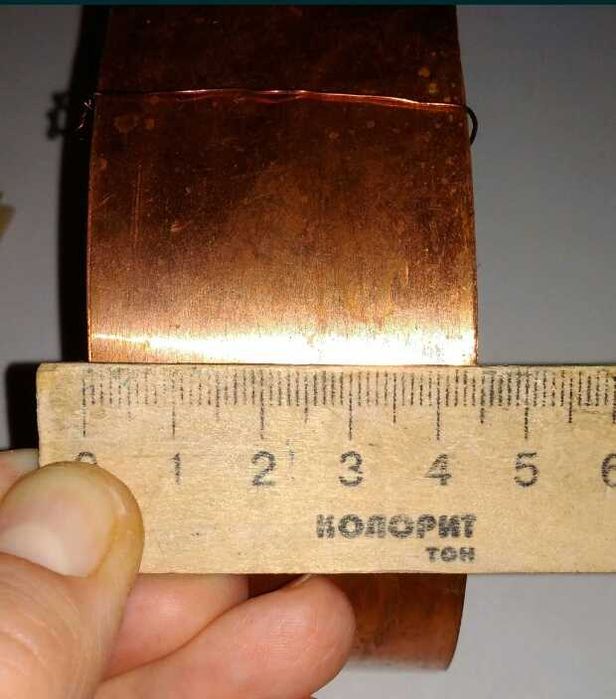 Медная техническая лента Мідна стрічка технічна М-1