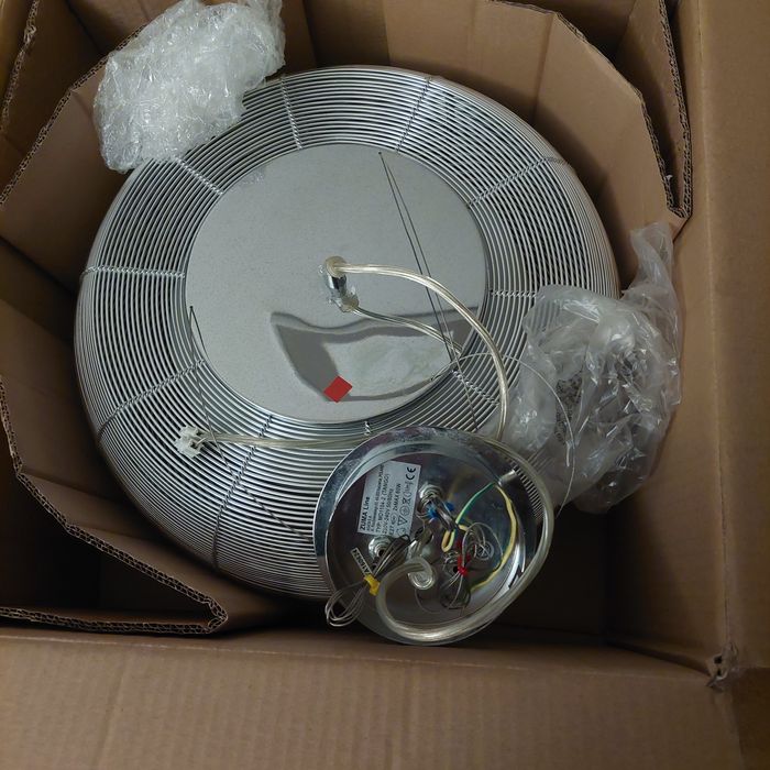 Designerska lampa wisząca; żyrandol  TANGO