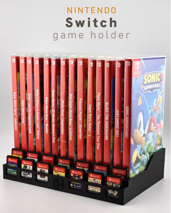 Organização e estilo para o seu Nintendo Switch!