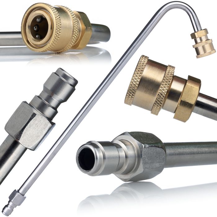 Lanca do Myjki Ciśnieniowej 1/4" 35cm | 250 bar, Typ U