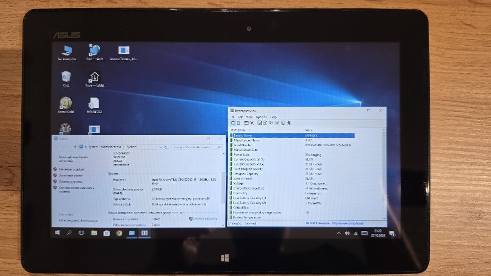 ASUS VivoTab Smart ME400CL 10,1” LTE 64GB / 2GB RAM / Windows 10