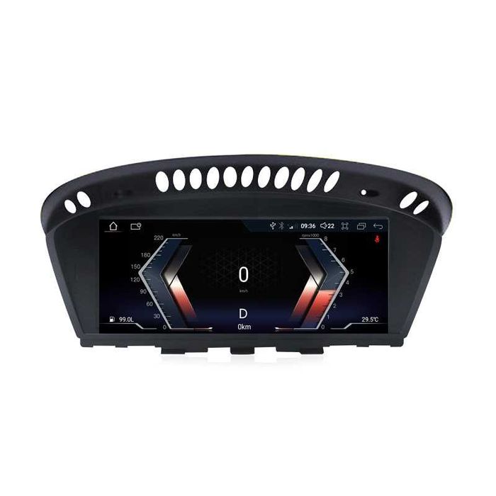 CarPlay Android Auto Radio DAB+ Opcja GPS Nawigacja WiFi 4G MP3 MP4 YouTube Bluetooth Pełny Android BMW 5 E60 E61 E63 E64 BMW 3 E90 E91 E92 E93