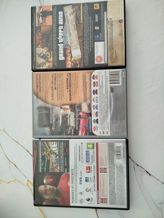 Pack 3 jogos PS2/PC