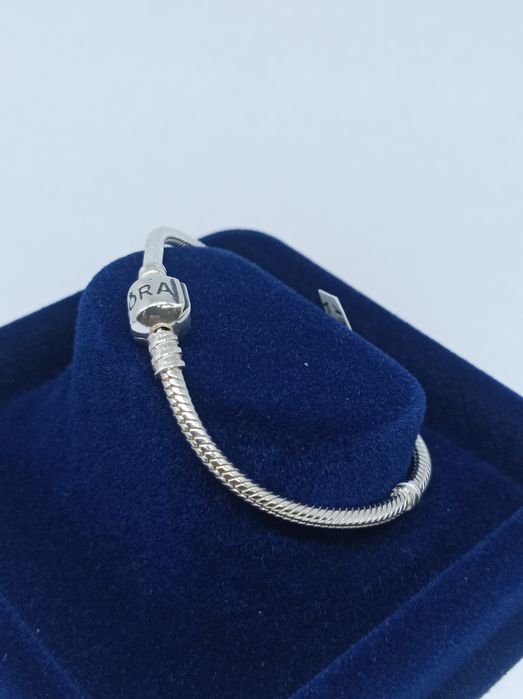 Srebrna bransoletka Pandora 925 długość 18 cm