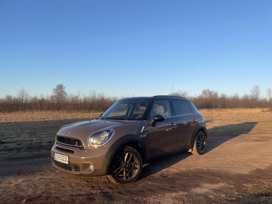 Mini Cooper Countryman 2.0 4x4 diesel brązowy nawigacja 2011 suv