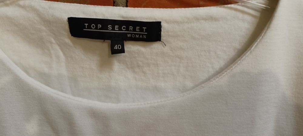 Ecru sukienka Top Secret 40