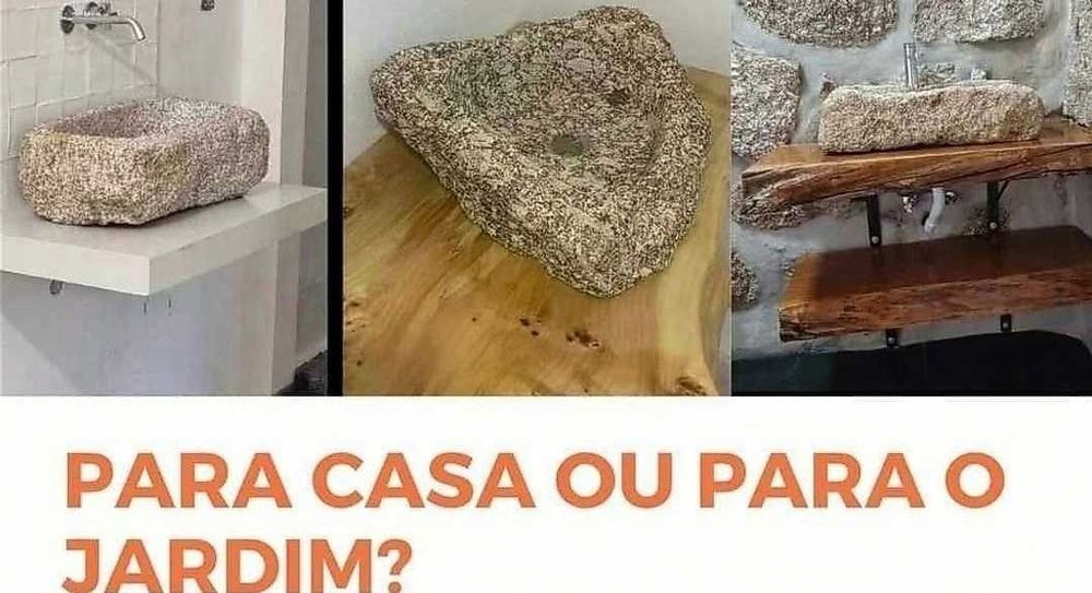 Lavatórios wc e pias para jardim