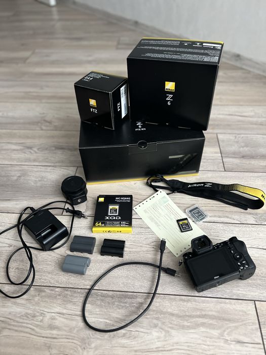 Nikon z6 body+adapter