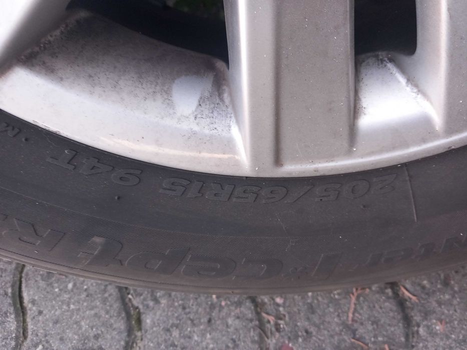 felgi aluminiowe z oponami vw 195x65x15