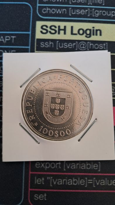 350 Anos da Restauração da Independência - 100 escudos