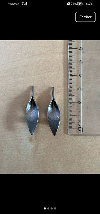 Brincos de Prata de Lei