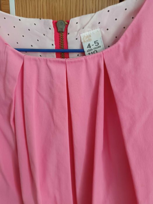 Vestido Rosa, ZaraKids 4-5anos