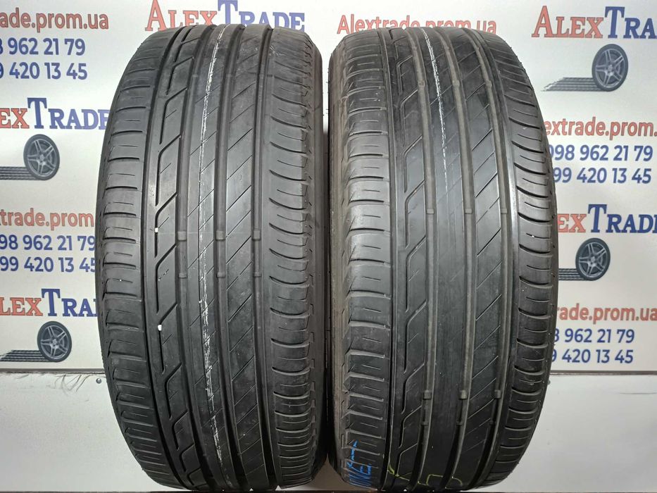 2 шт. 215/50 R18 Bridgestone Turanza T001 літні шини вживані