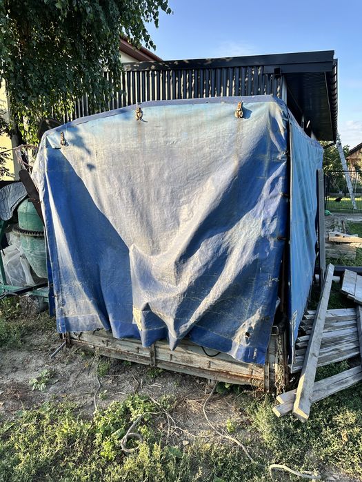 Paka skrzyniowa z Żuka z plandeką – kompletna
