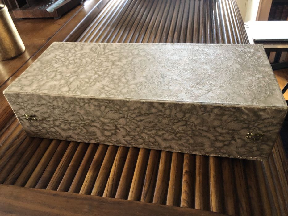 Conjunto vintage de beleza