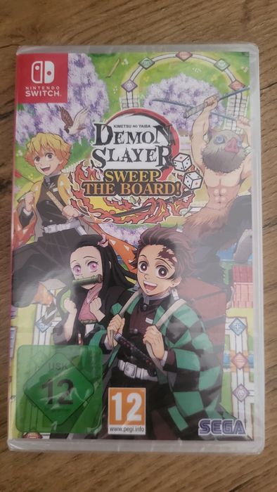 Demon Slayer: Kimetsu no Yaiba - Sweep the Board! # Nintendo Switch # nowa zafoliowana gra