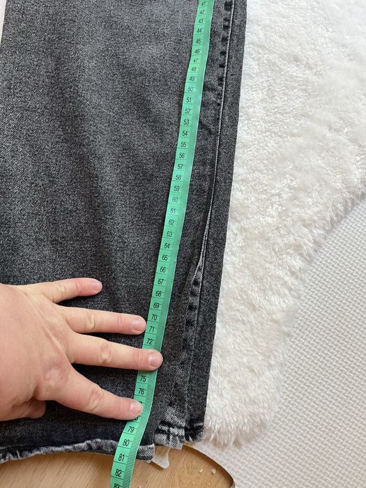 Spodnie męskie ciemne jeansy H&M