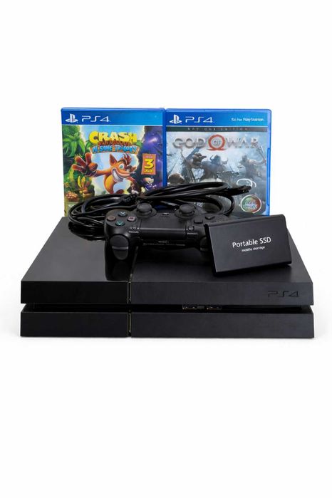 ps4 fat 1tb desbloqueado + hd 1tb + loja com + de 800 jogos pronto pra jogar