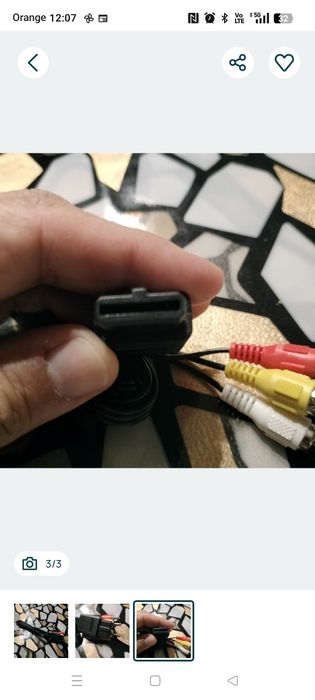 ORYGINALNY kabel wideo RCA do Super Nintendo N64 Wii wiiu Gamecube SNES AV Cor