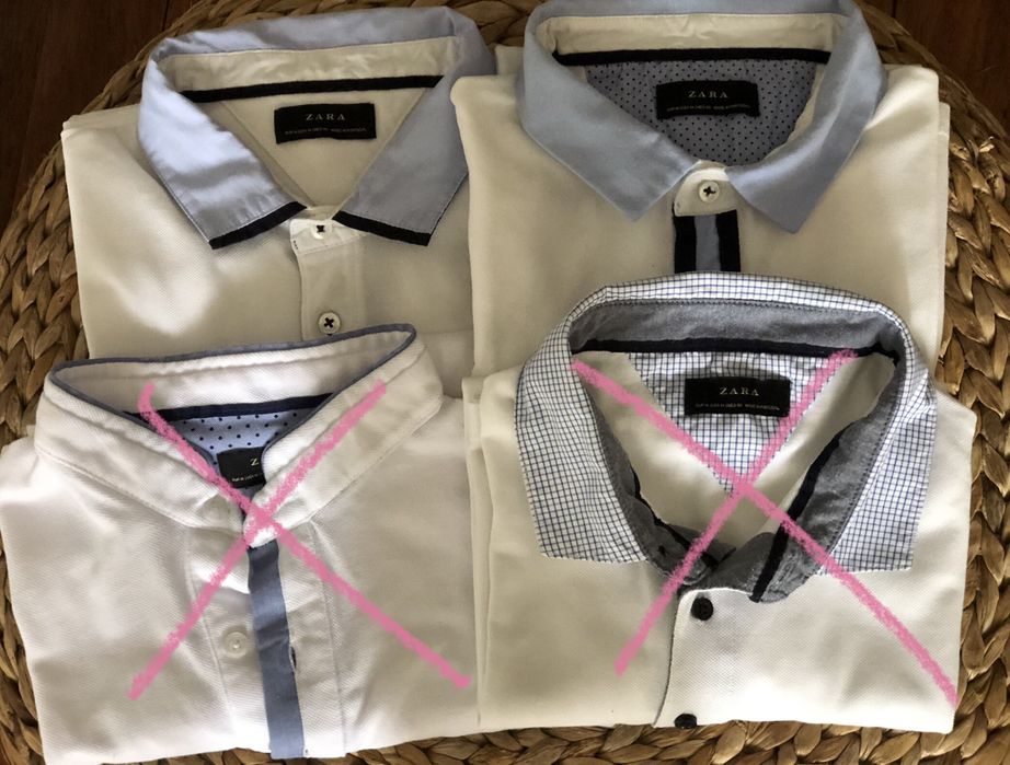 Polos Zara Homem  tamanho M.