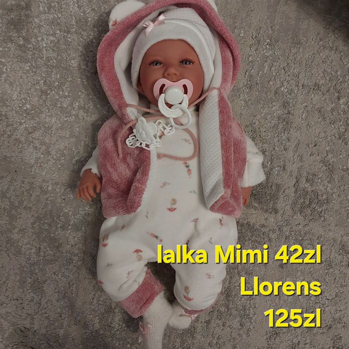 Lalka Llorens Mimi jak bobas
