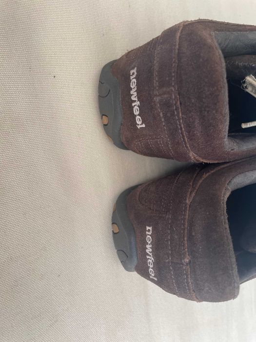 Tenis castanhos em camurça | Newfeel | 41