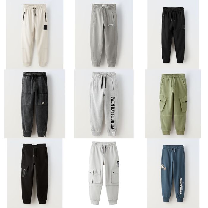 Спортивні штани ZARA на хлопчика ріст від 116до 164