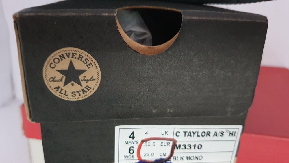 Trampki nowe Converse All Star rozmiar 36.5