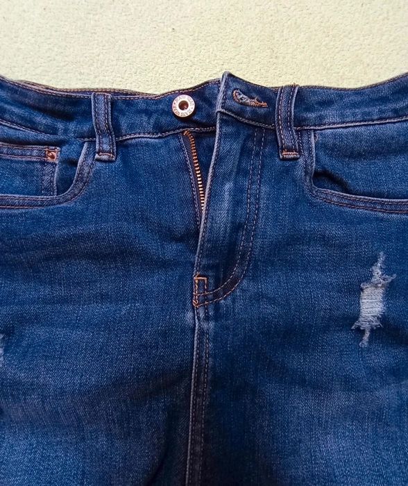 Jeansowa spódnica mini