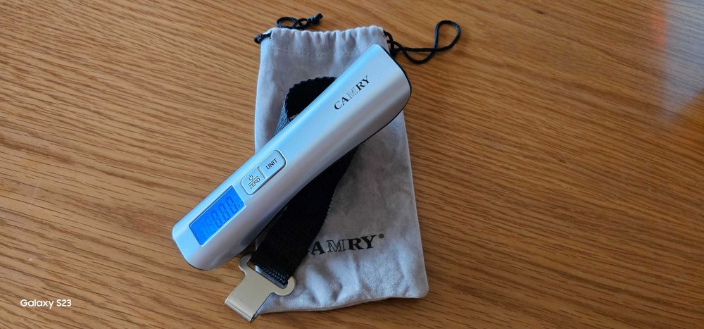 Balança de viagem CAMRY com peso limite de 50kg