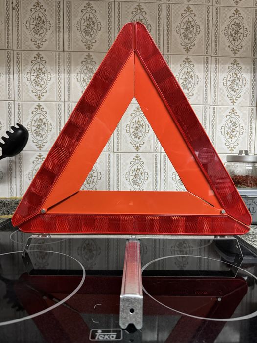 Triângulos Sinalização para carros