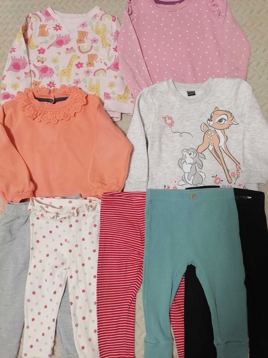 Лот набір одягу на дівчинку 6-9 місяців