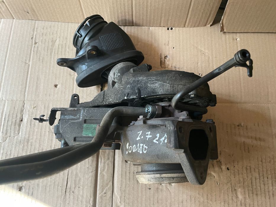 turbosprężarka mercedes 2.7 cdi e w211 270cdi kompletna oryginał 6470900180
