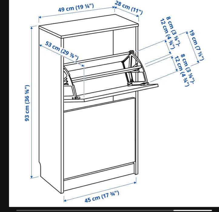 Szafka na buty Ikea stan idealny
