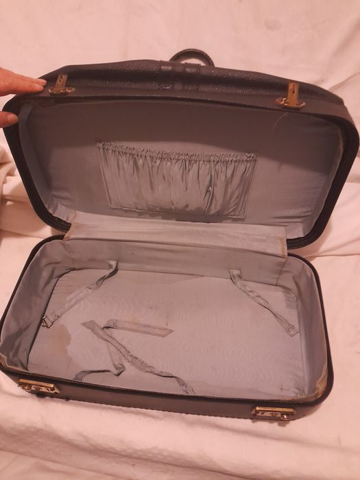 Saco viagem preto vintage