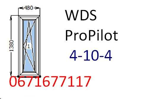 Окно пластиковое 480x1380 (металлопластиковое) за 3-4 дня!